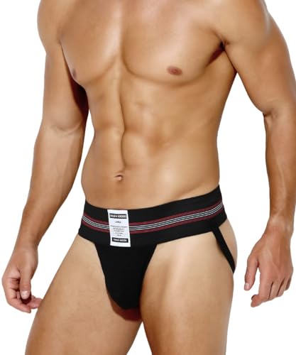 Casey Kevin Suspensorium Herren Unterwäsche Jockstrap Männer Breiter Gürtel Strings Sportunterwäsche Athletic Supporters von Casey Kevin