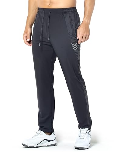 Casey Kevin Jogginghose Herren Hosen Modern Baggy Trainingshose Lang Sporthose Freizeithose Track Pants Sweatpants Schlupfhose Sweathose Outdoor Stoff Super Stretch von Casey Kevin