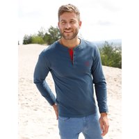 Witt Herren Langarm-Shirt, dunkelblau von Catamaran