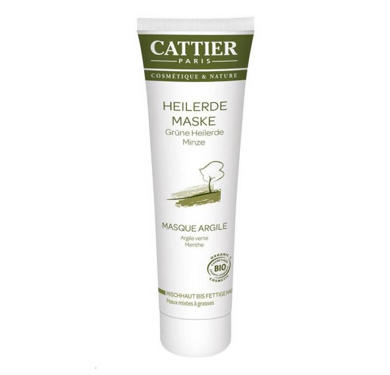 Cattier Gesichtsmaske Grüne Heilerde - Maske 100ml von Cattier