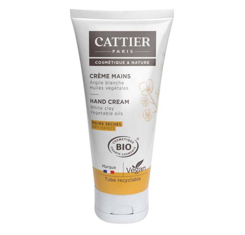 Cattier Handcreme Weiße Heilerde - Handcreme Mini 30ml von Cattier