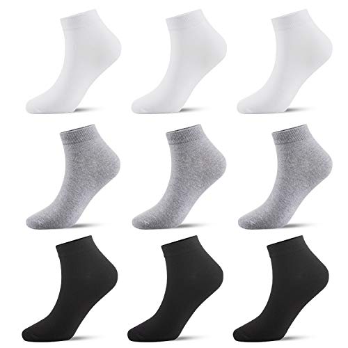 Caudblor 9 Paar Sneaker Socken Damen Herren Halbsocken Sportsocken baumwollsocken kurzsocken Unisex 37-41/39-45 Caudblor 9 Paar Sneaker Socken Damen Herren Halbsocken Sportsocken baumwollsocken kurzsocken Unisex 37-41/39-45 von Caudblor