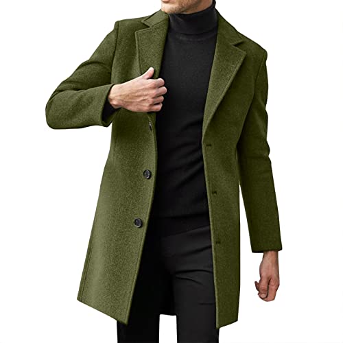Caxndycing Mantel Herren Leichte Übergangsjacke Herren Business Casual Wintermantel Liebhaber Kurzmantel Tasten Jacke Kurz Wollmantel Lang Herbstmantel Warm Cabanjacke Caxndycing Mantel Herren Leichte Übergangsjacke Herren Business Casual Wintermantel Liebhaber Kurzmantel Tasten Jacke Kurz Wollmantel Lang Herbstmantel Warm Cabanjacke von Caxndycing