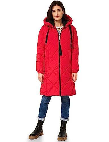 Cecil Damen B100726 Wintermantel, Racing red, XL von Cecil