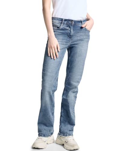 Cecil Damen Bootcut Jeans authentic used wash 27W / 30L von Cecil
