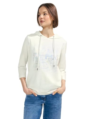 Cecil Damen Hoodie T-Shirt vanilla white XXL von Cecil