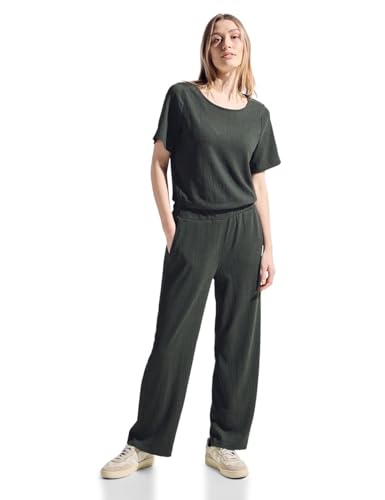 Cecil Damen Jumpsuit mit Struktur strong khaki S / 28L von Cecil