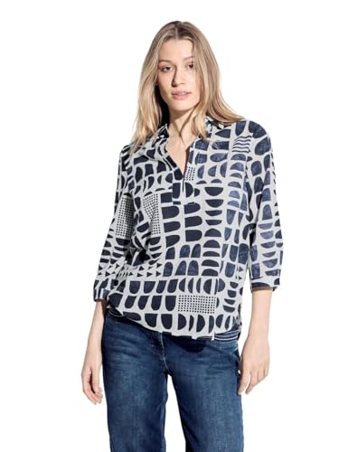 Cecil Damen Longbluse mit Muster von Cecil