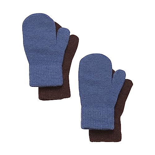 Celavi Unisex Kinder Magic 2-pak Mittens, China Blue, 3 EU von Celavi