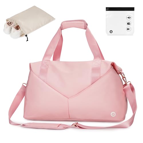 Ceneda für Easyjet Handgepäck 45x36x20 Cabin Bag Handgepäck Tasche für Flugzeug Reisetasche Handgepäck Weekender Damen Herren Handgepäck Koffer (Rosa) von Ceneda