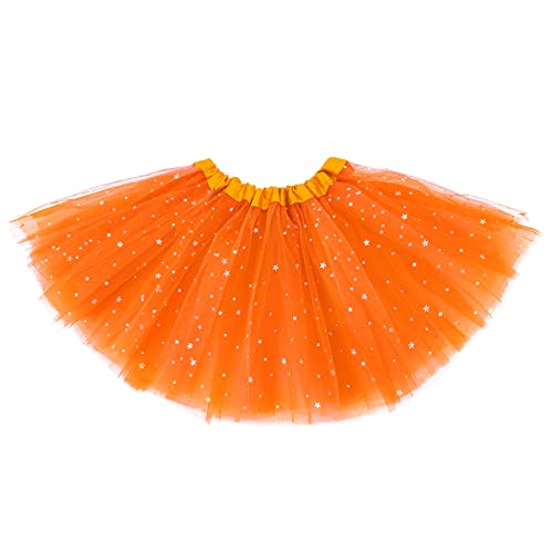 Tüllrock Mädchen Tüllrock Kinder Tutu Mädchen Tütü Kinder Röcke für Mädchen Tennisrock Mädchen Rock Mädchen Cheerleader Kostüm Kinder Tütü Damen Tutu Damen Geschenk Mädchen 5 Jahre orange 2-8 Jahre Tüllrock Mädchen Tüllrock Kinder Tutu Mädchen Tütü Kinder Röcke für Mädchen Tennisrock Mädchen Rock Mädchen Cheerleader Kostüm Kinder Tütü Damen Tutu Damen Geschenk Mädchen 5 Jahre orange 2-8 Jahre von Century Star