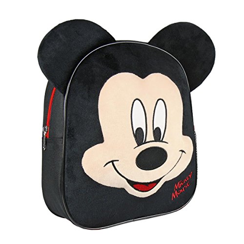 CERDÁ LIFE'S LITTLE MOMENTS - Disney Mickey - Kindergarten Jungen Rucksack - Schwarz - 28CM von CERDÁ LIFE'S LITTLE MOMENTS