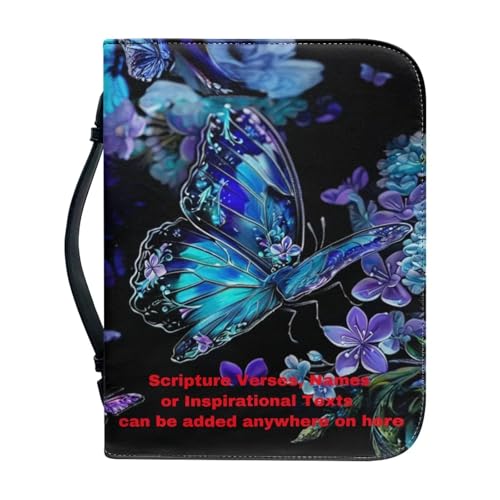 Ceudet Individuelle Bibelhüllen, Bibelhülle, Mädchen, Buch-Tragetasche für Kinder, Schrift, Kirchentasche, Bibel mit Griff, Reißverschlusstasche, personalisierbar A, M, Individuelle blaue Ceudet Individuelle Bibelhüllen, Bibelhülle, Mädchen, Buch-Tragetasche für Kinder, Schrift, Kirchentasche, Bibel mit Griff, Reißverschlusstasche, personalisierbar A, M, Individuelle blaue von Ceudet