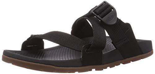 Chaco Herren Lowdown-Slide/Rutsche Sandale, Schwarz, 43 EU von Chaco