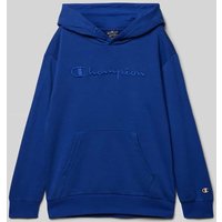 CHAMPION Hoodie mit Logo-Stitching in Royal, Größe 152 von Champion