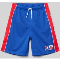 CHAMPION Shorts mit Lochmuster in Royal, Größe 176 von Champion