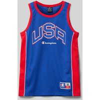 CHAMPION Tanktop mit Motiv-Print in Royal, Größe 152 von Champion