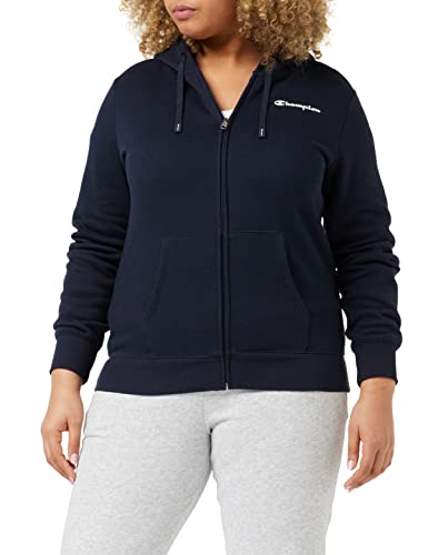 Champion Damen American Classics-Full Zip Kapuzenpullover, Marineblau, S von Champion