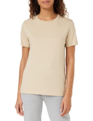 Champion Damen Legacy American Classics Small Logo Regular S/S T-Shirt, Braun Taupe, Medium von Champion