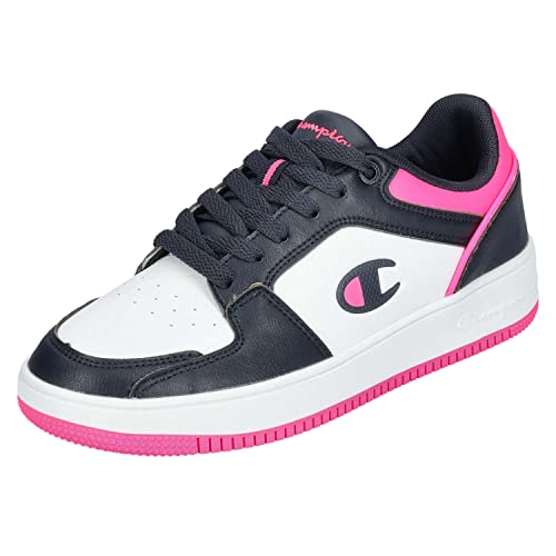 Champion Damen Rebound 2.0 Low W Sneakers, Weiß Fuchsia Ww017, 38.5 EU von Champion