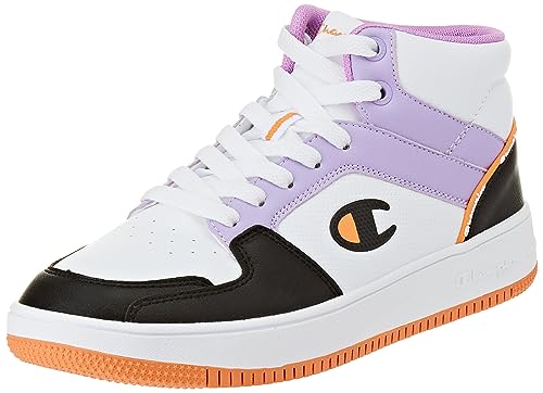 Champion Damen Rebound 2.0 Mid W Sneakers, Bianco Viola Nero Arancione Ww016, 38.5 EU von Champion