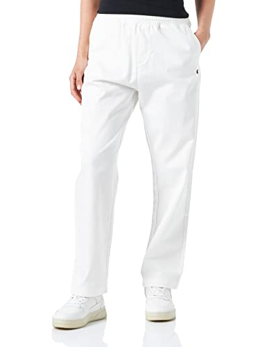 Champion Damen Rochester 1919-Champion Logo High Waist Straight Hem Trainingshose, Off-White (Way), XL von Champion