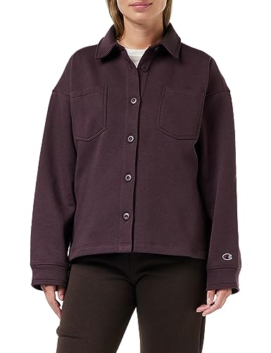 Champion Damen Rochester 1919 Logo W-Heavy Powerblend Fleece Relaxed Kapuzenpullover, Dunkelbraun, 38 von Champion