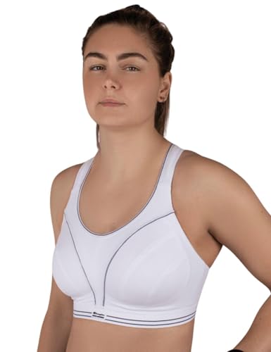 Champion Damen SA S5044 Ultimate Run Bra Sport BH, Bianco, 85I von Champion