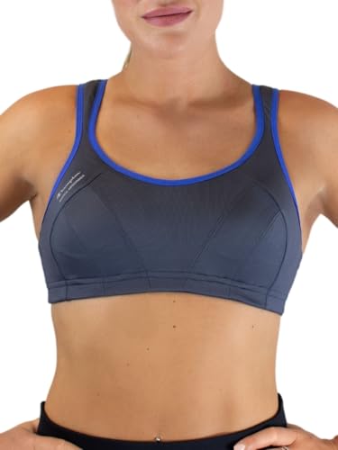 Champion Damen Shock Absorber S4490 Active Multi Bra Sport-BH, Blau, 80G EU Champion Damen Shock Absorber S4490 Active Multi Bra Sport-BH, Blau, 80G EU von Champion