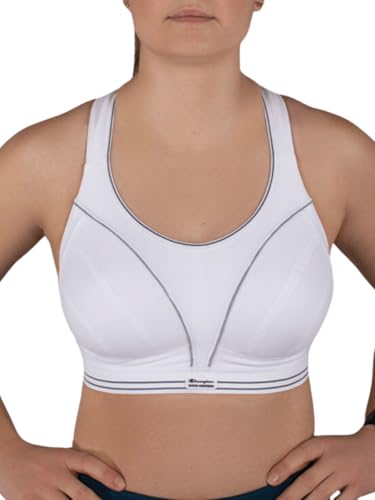 Champion Damen Sa S5044 Ultimate Run Bra Sport-BH, Weiß, 85C von Champion