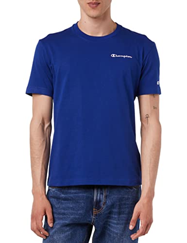 Champion Herren Eco Future Jersey S/S T-Shirt, Blau (College), Large von Champion