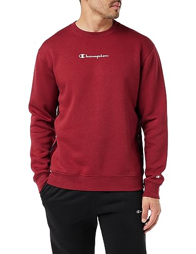 Champion Herren Legacy American Tape-Powerblend Fleece Crewneck Sweatshirt, Rosso Tbr, M von Champion