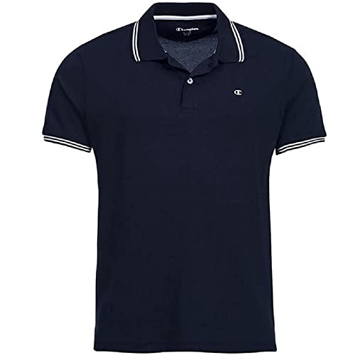 Champion Herren Polo Gallery C-Logo Polohemd, Marineblau, M von Champion