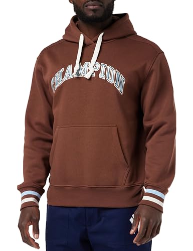 Champion Herren Rochester 1919 Bookstore-Heavy Powerblend Fleece Kapuzenpullover, Marrone, XL von Champion