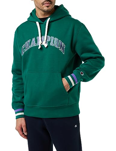 Champion Herren Rochester 1919 Bookstore-Heavy Powerblend Fleece Kapuzenpullover, Verde Avt, XXL von Champion