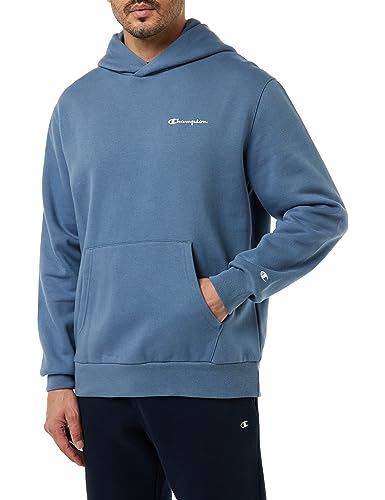 Champion Herren Rochester 1919 Eco Future-Organic Cotton Heavy Fall Fleece Kapuzenpullover, Denim Chiaro, L von Champion