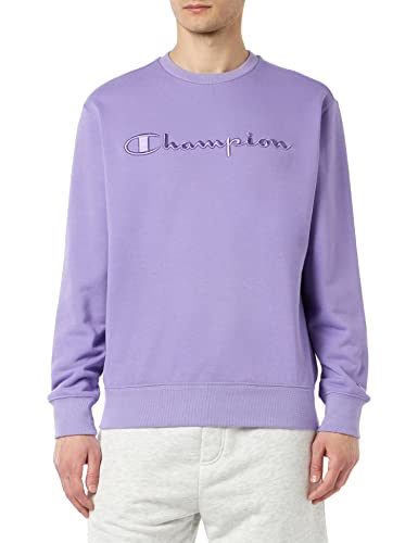 Champion Herren Rochester 1919 Logo Crewneck Sweatshirt, Lavendel Ton in Ton (Pau), XL von Champion