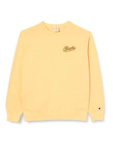 Champion Herren Rochester 1919 Retro Resort Crewneck Sweatshirt, Pop Orange (Opff), S von Champion