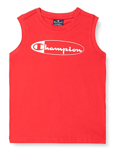 Champion Jungen Legacy Graphic Shop S/L Tanktop, rot, 9-10 Jahre von Champion