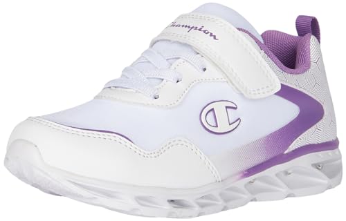 Champion Jungen Mädchen Athletic Wave 2 G Ps Sneakers, Weiß Lila Ww005, 30 EU von Champion