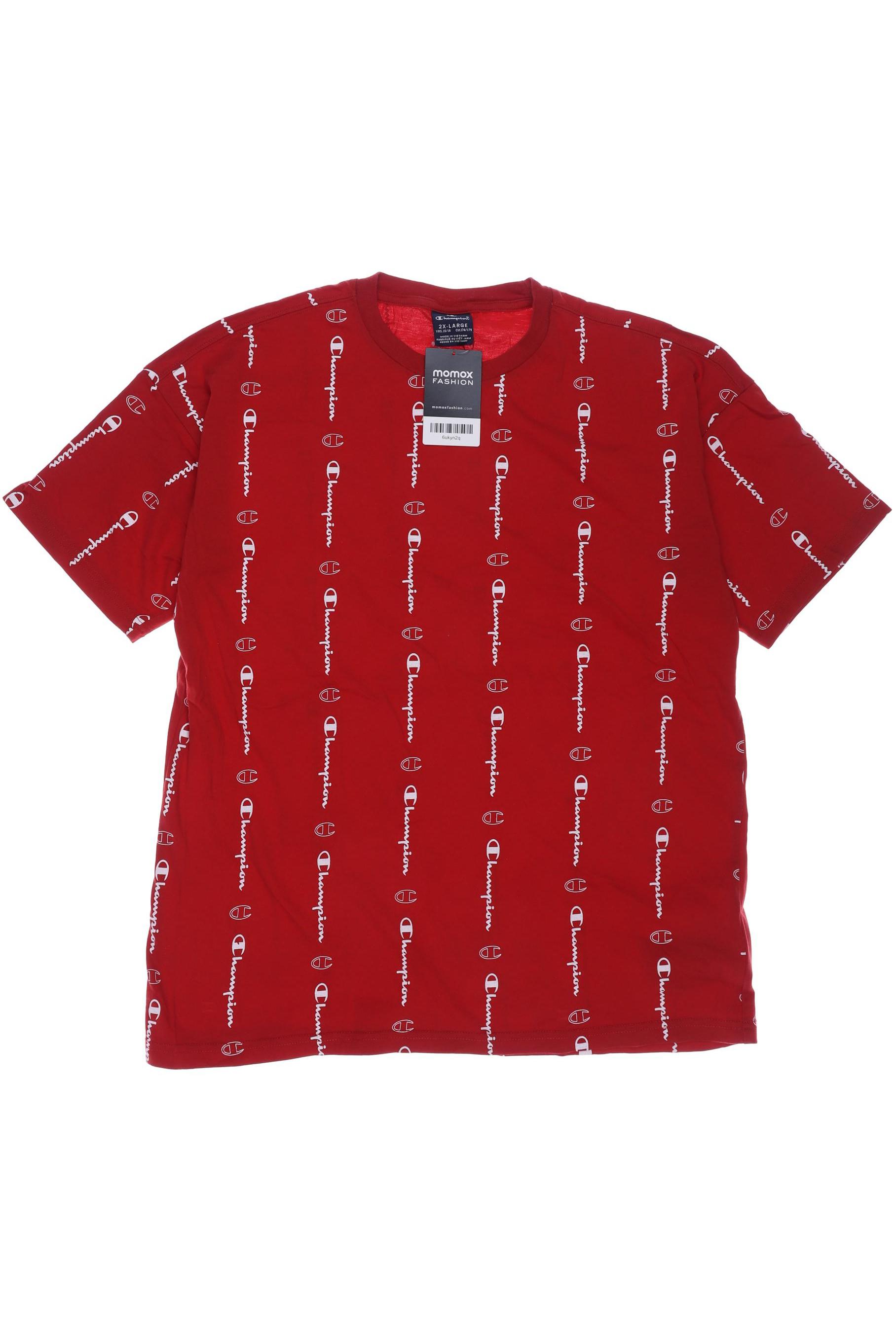 Champion Herren T-Shirt, rot, Gr. 176 von Champion