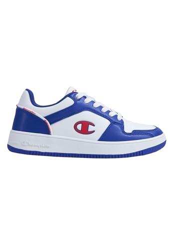 Champion Legacy-Rebound 2.0 Low B GS Sneakers, Bianco/Blu Royal (WW018), 36.5 EU von Champion