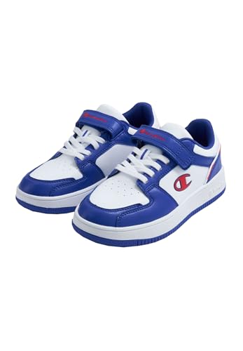 Champion Legacy-Rebound 2.0 Low B Ps Sneakers, Weiß Blau Royal Ww018, 32 EU von Champion