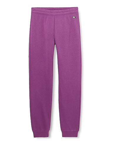 Champion Mädchen und Mädchen Legacy American Classics G-Ultralight Powerblend Fleece Rib Cuff Trainingshose, Lila Set, 11-12 Jahre von Champion