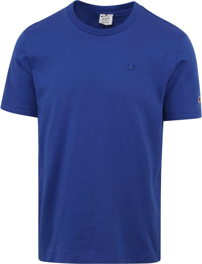 Champion T-Shirt Logo Dunkelblau - Größe XL von Champion