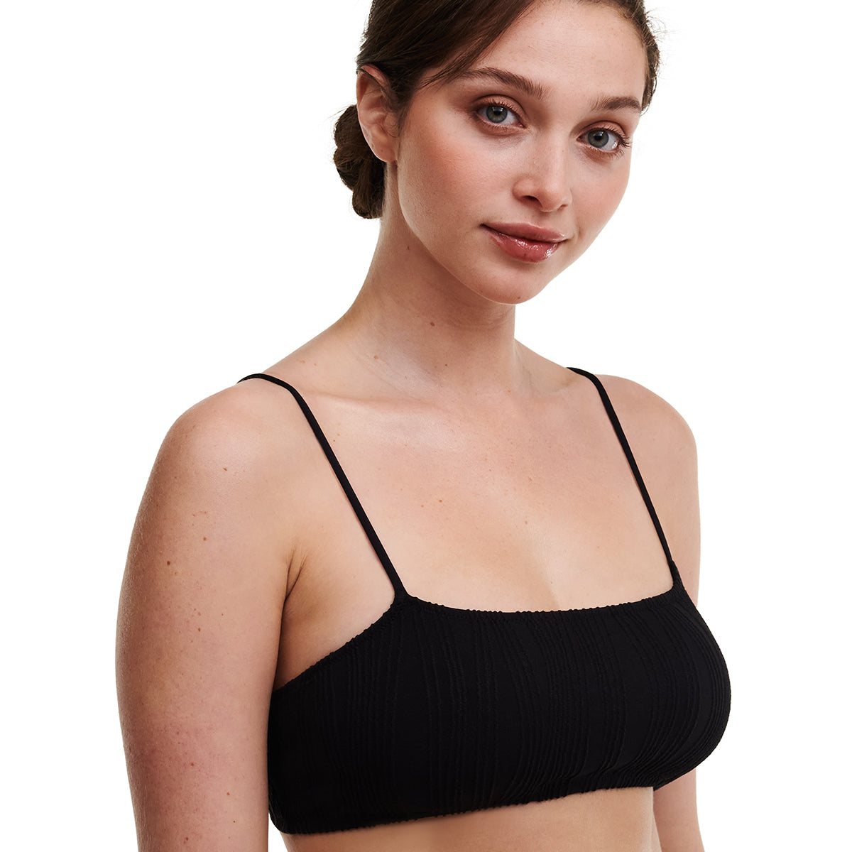 Chantelle Pulp Bikinioberteil Ohne Bügel, Farbe: Schwarz, Größe: M/L, Damen von Chantelle