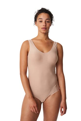 Chantelle SOFTSTRETCH, Body Mit Soft Cups, Unnsichtbare Unterwäsche für Damen, Nude, M/L von Chantelle