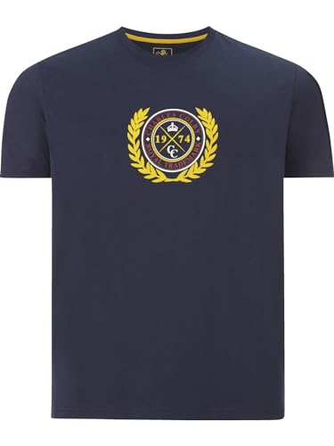 Charles Colby Herren T-Shirt Earl Sadwyn dunkelblau 5XL (XXXXXL) - 72/74 von Charles Colby