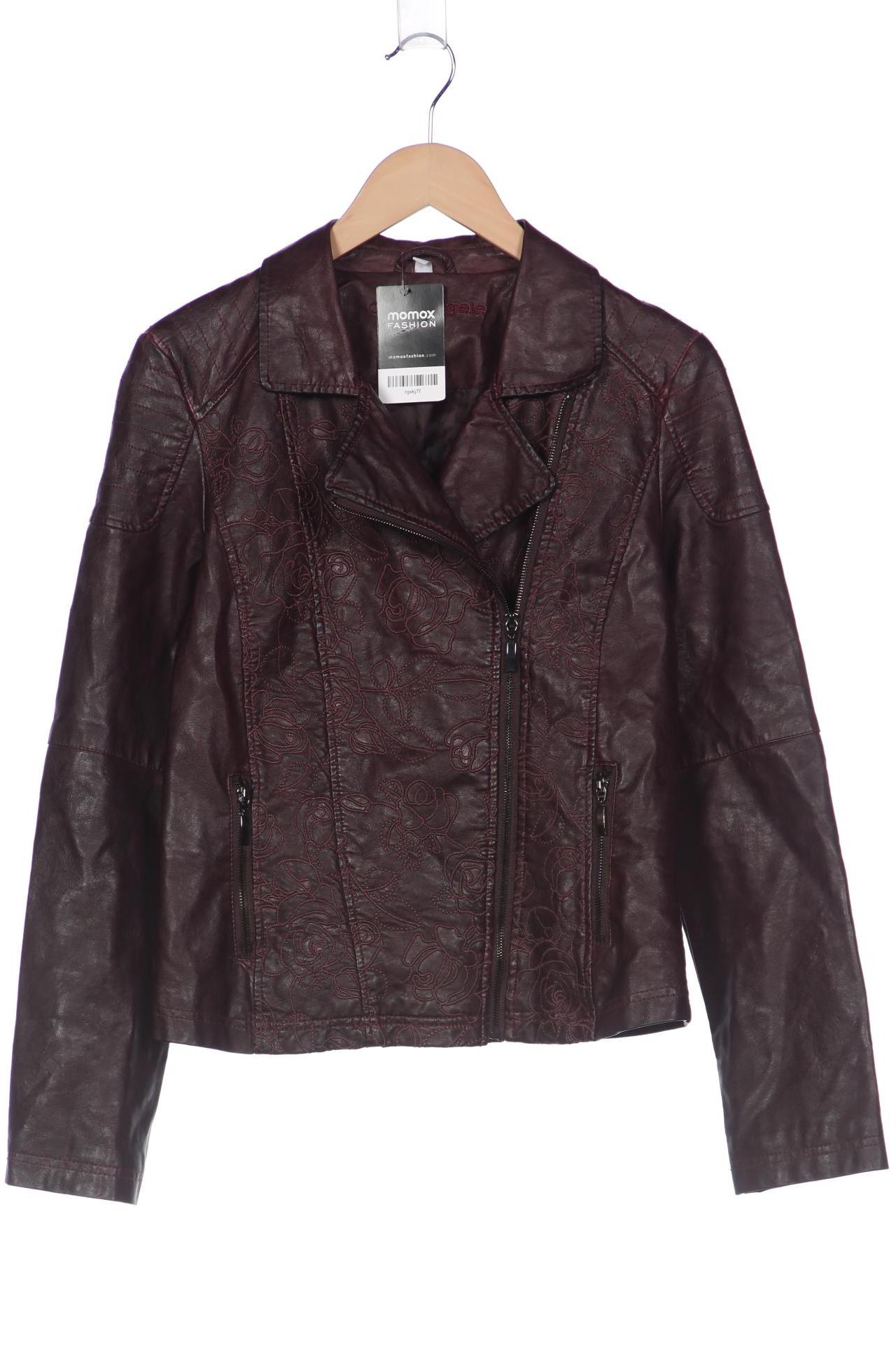 Charles Vögele Damen Jacke, bordeaux, Gr. 38 von Charles Vögele