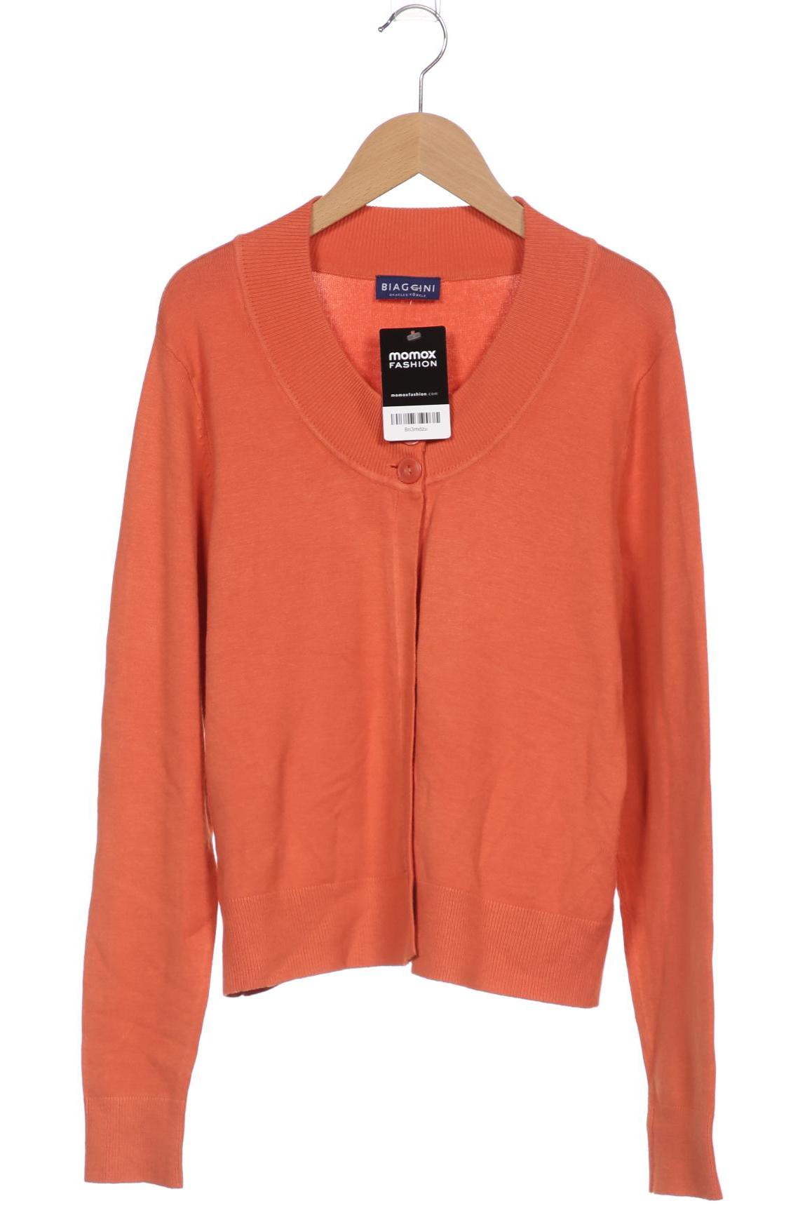 Charles Vögele Damen Strickjacke, orange, Gr. 36 von Charles Vögele